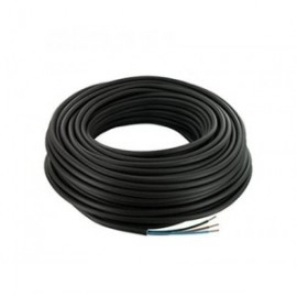 Câble souple h05vvf 4x1.5 noir 1m